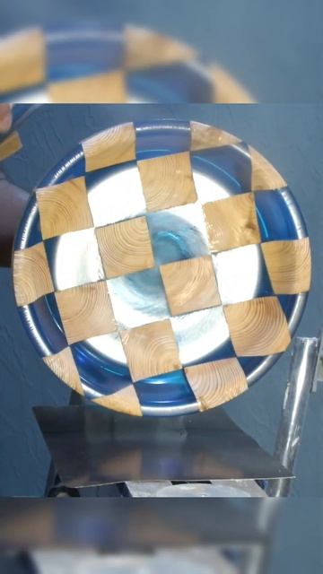 Шахматная чаша готова