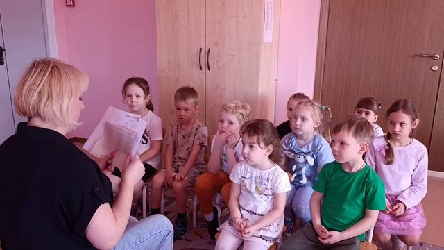 Игра «Загадка по частям» с детьми в садике ч1