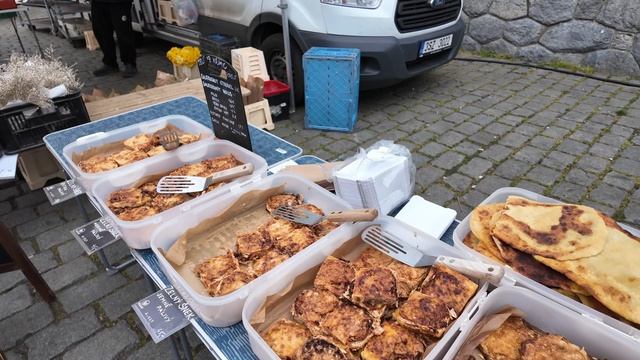 ⭐ Прага. Рынок на Наплавке — что продают и что покупают чехи | Чехия 4K