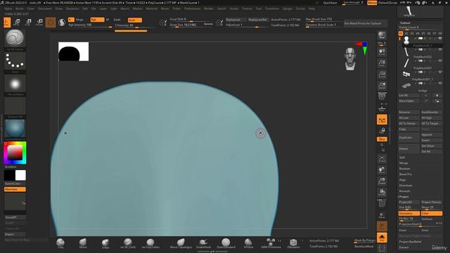 10. Скульптинг деталей