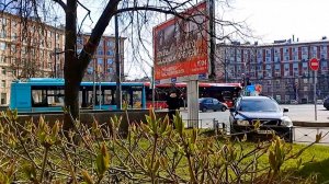 Пасхальное утро в городе