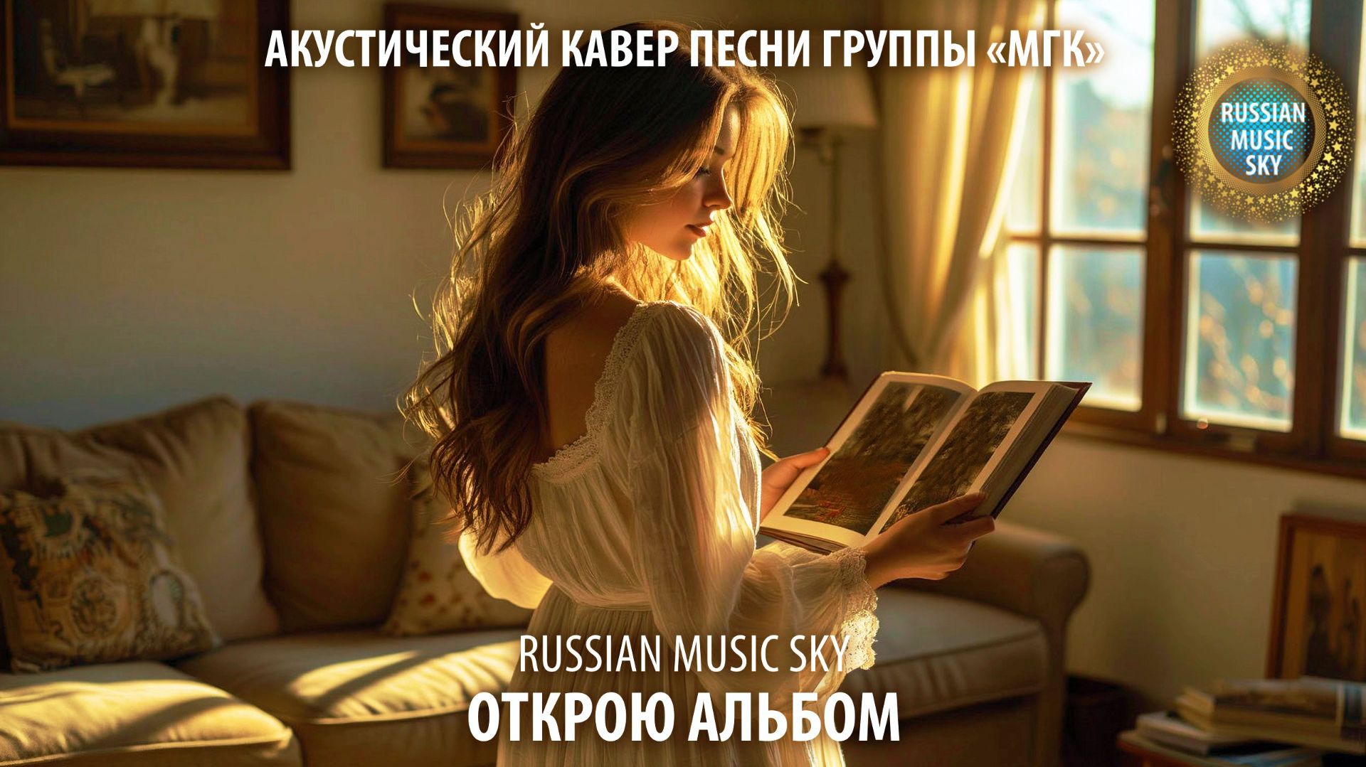 Открою альбом  -  Russian Music Sky (2026) Акустический кавер песни группы "МГК"