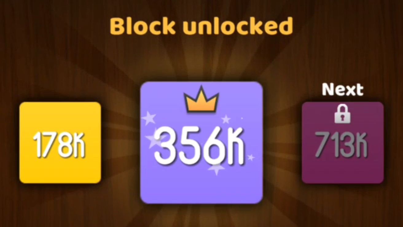 NumBlocks (89k → 178k → 356k)