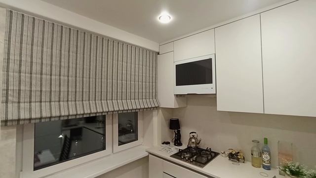 Римская штора Coulisse Compact с электроприводом A-ok с аккумулятором и управлением пультом СВИЛ