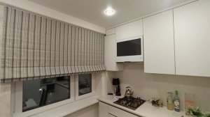 Римская штора Coulisse Compact с электроприводом A-ok с аккумулятором и управлением пультом СВИЛ