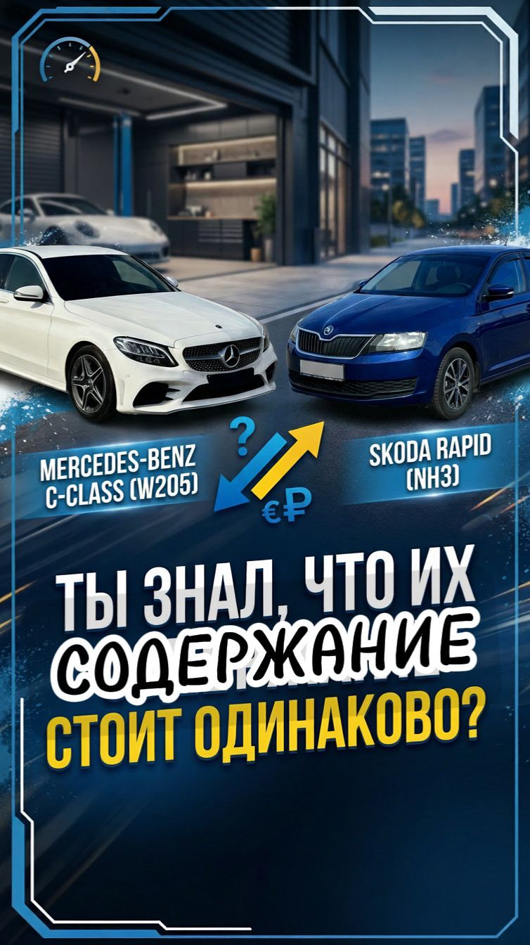 Содержание премиальных и бюджетных авто стоит одинаково!