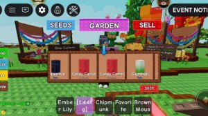 Играю в вырасти сад, новое обновление опять выбил самое редкое семя