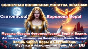 Cолнечная Волшебная Молитва Небесам! Светописец и Королева Вера. Исполнение Sun oAI.