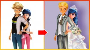 Леди Баг и Супер-Кот: Свадебная история - Раскраска для детей