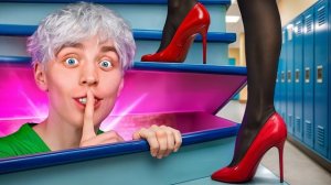 Влад а4 . Я построил в школе 3 СЕКРЕТНЫЕ КОМНАТЫ! Видео Влада Бумага а4 А 4 Bumaga