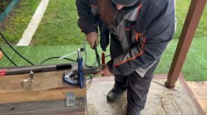 установка запорной арматуры