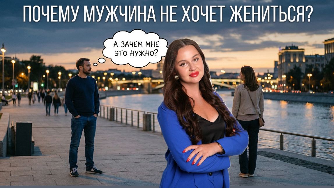 Почему мужчины не хотят жениться? Мужской взгляд. Обсудили с клиентом - мужчиной важную тему