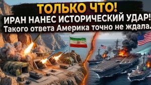 Только что! ИРАН НАНЕС ИСТОРИЧЕСКИЙ удар! Такого ответа Америка точно не ждала.