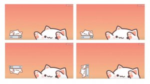 Как РАЗВЕРНУТЬ КОТА или ПЕРЕВЕРНУТЬ КВЕРХ НОГАМИ | Bongo Cat