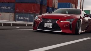 Toru's Bagged Lexus LC500