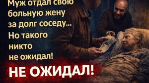 Аудио рассказ. Муж отдал свою больную жену за долг соседу… но такого не ожидал никто
