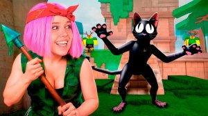 ПОПАЛА В ДЖУНГЛИ В 99 НОЧЕЙ В ЛЕСУ😱ЭТО КОТИК?🙀