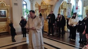 4. Храм Рождества Христова Освящение Пасхальной снеди Посёлок Пангоды Надымский район 11 Апреля 2026