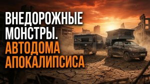 Автодом для Апокалипсиса. Внедорожный кемпер. Кунг для пикапа. Китай наступает.