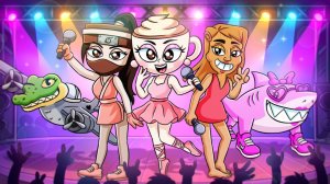 ИТАЛЬЯНСКИЕ МЕМЫ, но ВСЕ ДЕВОЧКИ! ИИ МУЛЬТИК