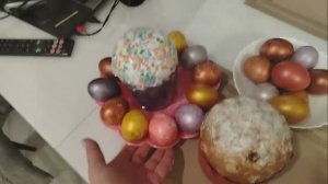 Купили обои в Лемана ПРО, подготовка и празднование Светлой Пасхи!