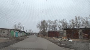 Дорога через гаражи