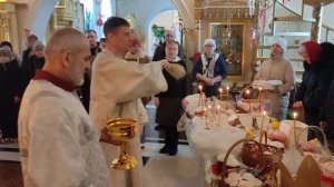 10. Храм Рождества Христова Освящение Пасхальной снеди Посёлок Пангоды 11 Апреля 2026г