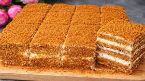 Медовик тающий во рту 100% результат! Теперь вы будете готовить коржи только так!