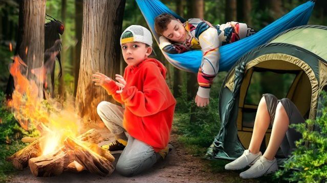 Марк и Весёлое Семейное ПРИКЛЮЧЕНИЕ в лесу для детей