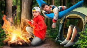 Марк и Весёлое Семейное ПРИКЛЮЧЕНИЕ в лесу для детей