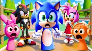 СОНИК, но они — СПРУНКИ? Что вообще происходит?! | Забавная история | Анимация „Соник‑ёж 3