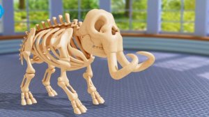 Фиксики/Музей естественных наук/ Мамонт