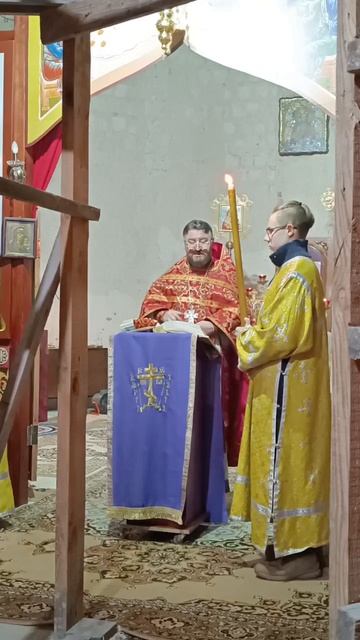 Пасхальное Богослужение.  Евангельское чтение.