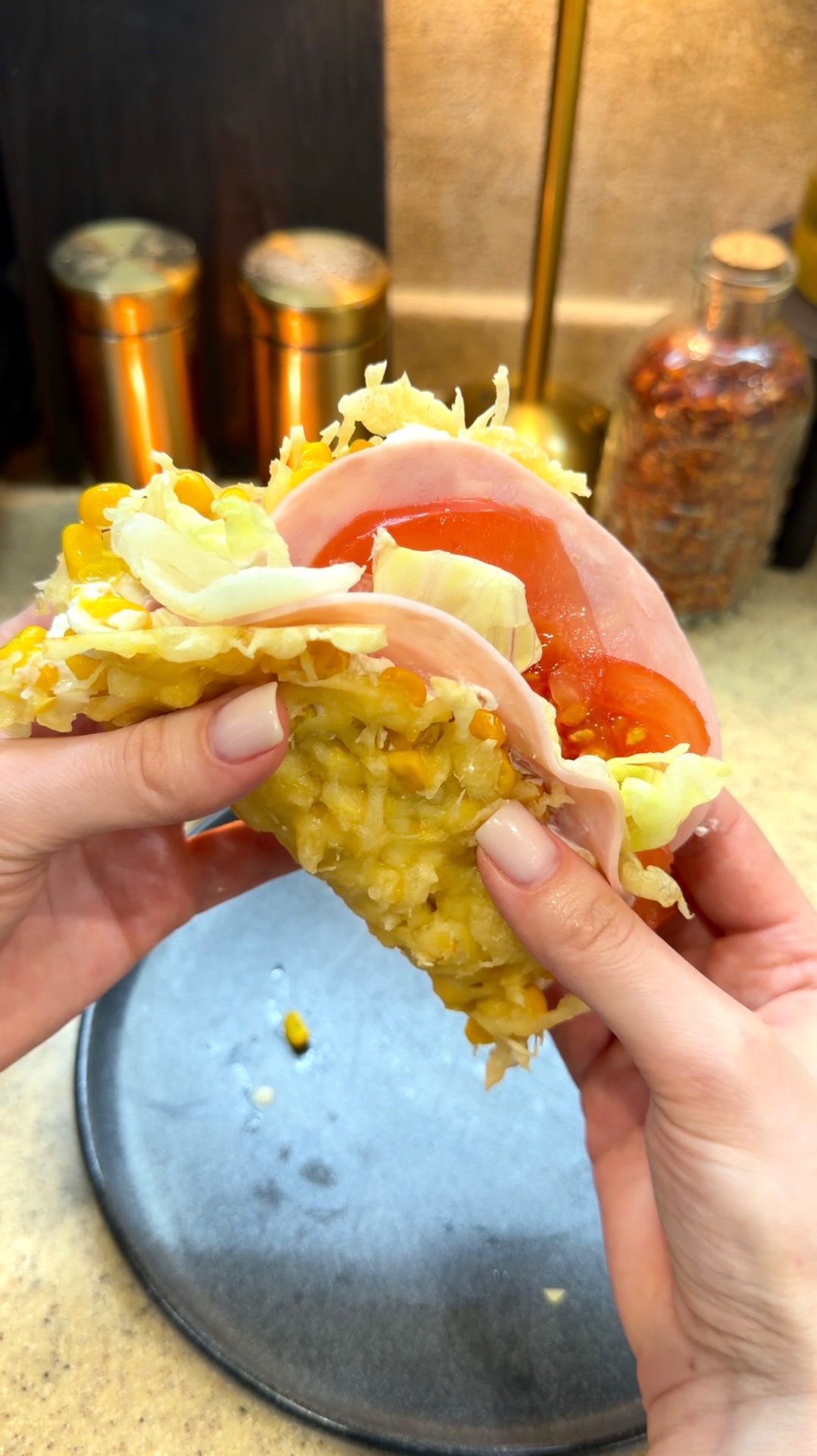 Трендовый завтрак с кукурузными лепешками 🌽