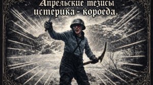 Апрельские тезисы истерика-короеда