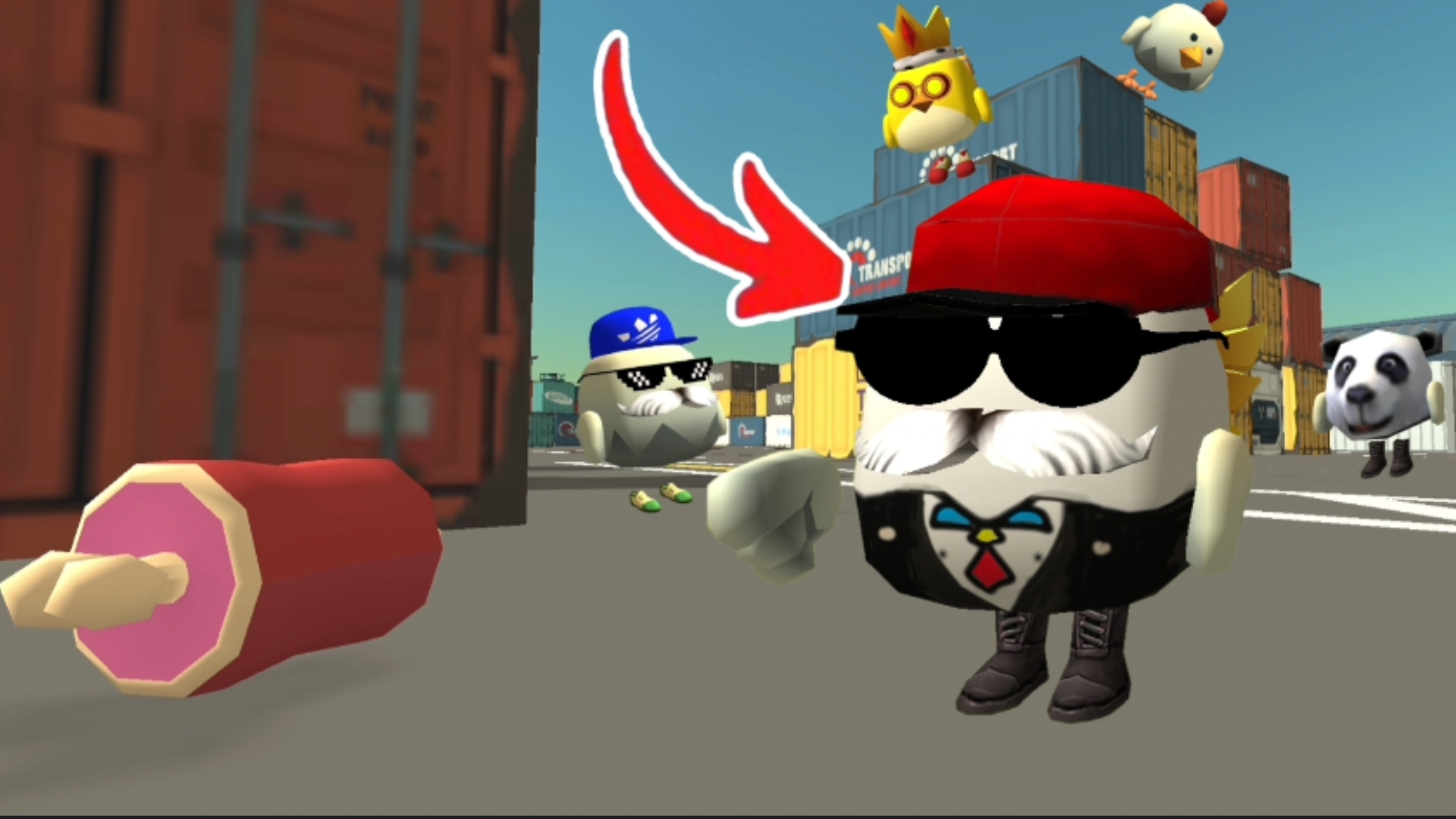 😱СПРЯТАЛ СЕКРЕТНЫЙ ПРЕДМЕТ на КАРТЕ PORTBASE в ЧИКЕН ГАН! **Подписчики ищут предмет на карте!**