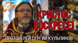Поздравление о.Сергия Кульпинова с Пасхой 2026