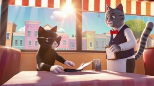 🐾☕  КОФЕ С МОЛОКОМ... И МУРЧАЛКОЙ! Кафе, где всё делают коты