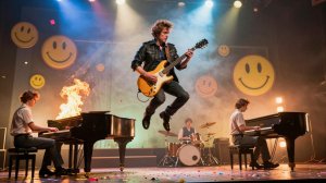 Рок-н-ролл это жизни глоток...