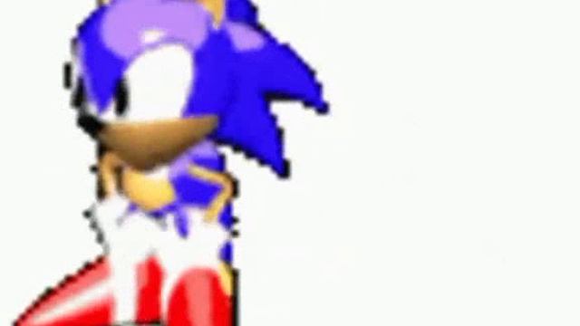 соник танцует