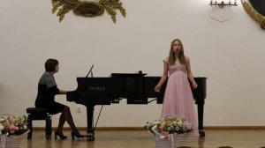 Казанцева Мария, русская народная песня в обработке П. Лондонова "Улица, ты улица"