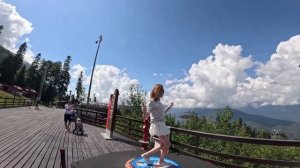 Танцы в Красной поляне (панорама)