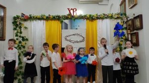 Детский спектакль "Венок для Христа". Воскресная школа "Милосердие".