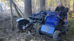 режимы работы измельчителя пней Манул