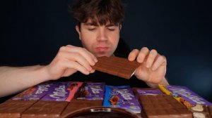 ЕЧЛЛЕНДЖ С ШОКОЛАДОМ АСМР МУКБАНГ! ШОКОЛАДНЫЕ КОНФЕТЫ MILKA BARS И OREO, ДЕСЕРТ МУКБАНГ