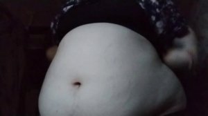 Животик после на Пасху