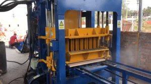 Вибропресс для производства пескоблока, брусчатки и бордюров