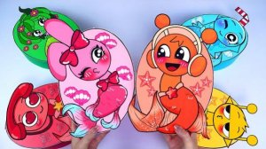 СПРУНКИ РУСАЛКА — СЛЕПАЯ КОРОБКА 😳 ЧТО ВНУТРИ? | СТИКЕР БУК DIY SPRUNKI INCREDIBOX ИГРА СЮЖЕТ