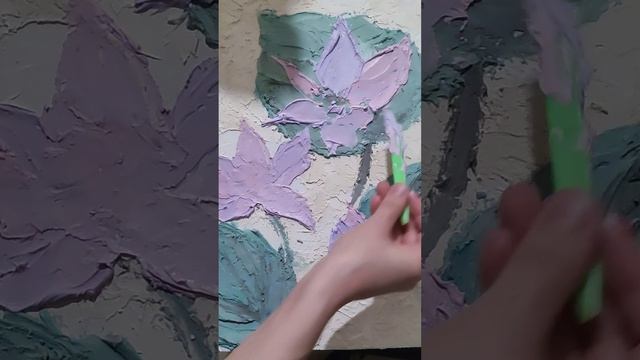 текстурная паста. лотосы.mp4