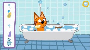 Три кота игра для детей Ночь